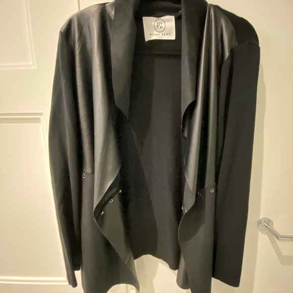 Black Overshirt/Blazer Jacket - Picture 3 of 3